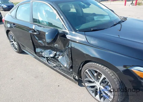 2024 Honda Civic Touring из США, поврежденный, VIN 2HGFE1F90RH318816